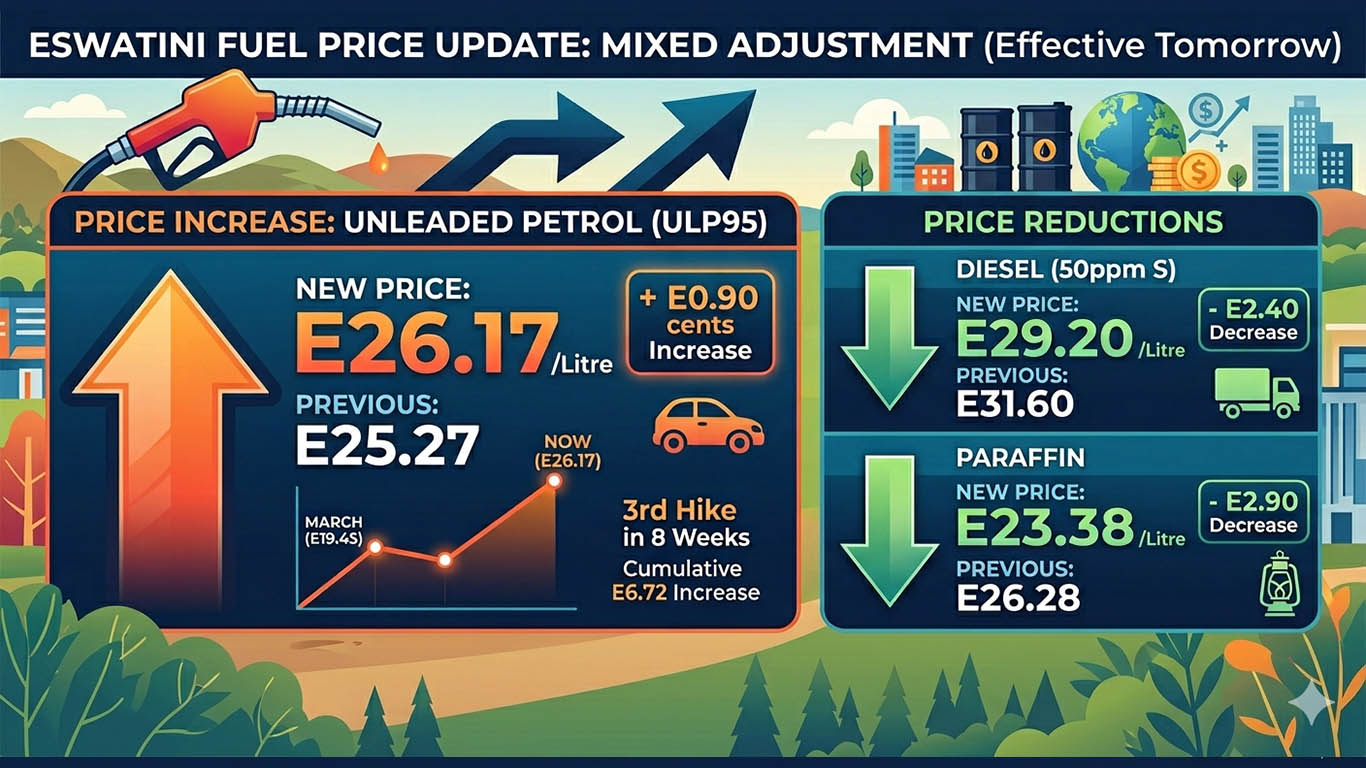 Third fuel hike in 8 weeks, petrol hits E26.17